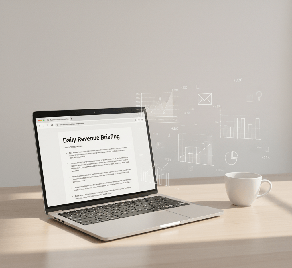 The 9 AM Revenue Report That Writes Itself