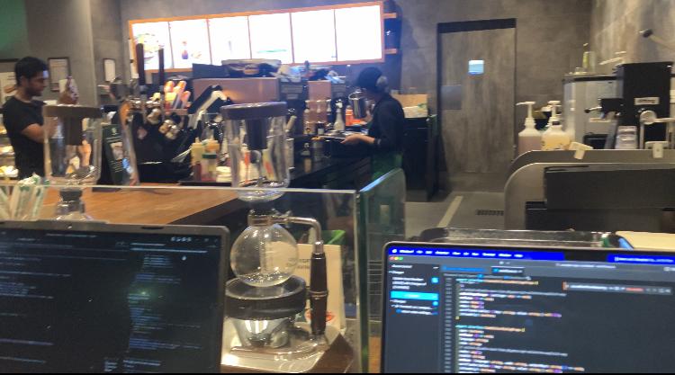 "One Hot Chocolate Ready for Sagnik!! ", How a Starbucks Became My Second Office